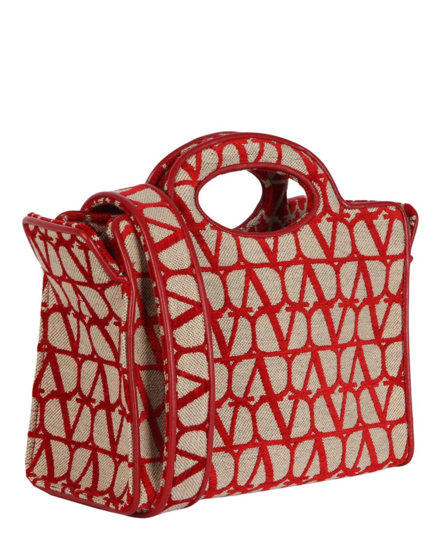 Valentino Le Troisième Toile Iconographe Small Shopping Bag
