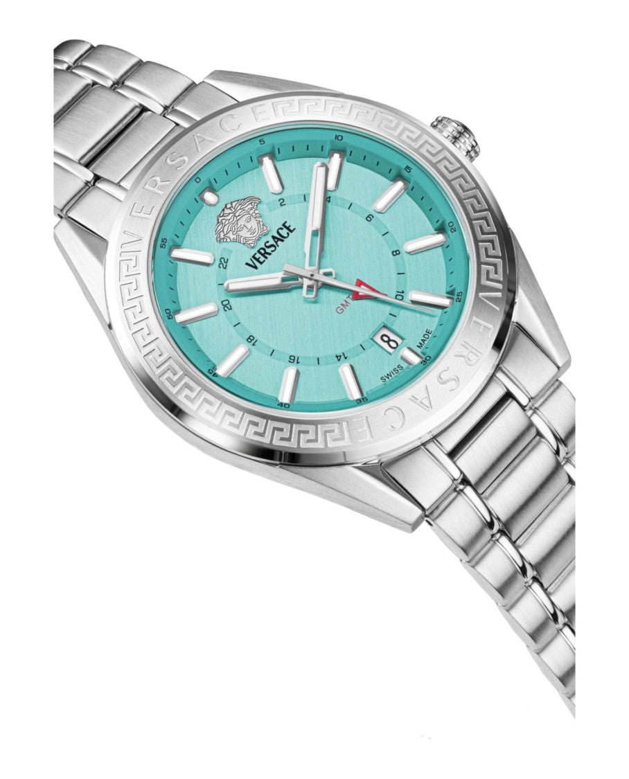 Versace V-Code Gmt Bracelet Watch