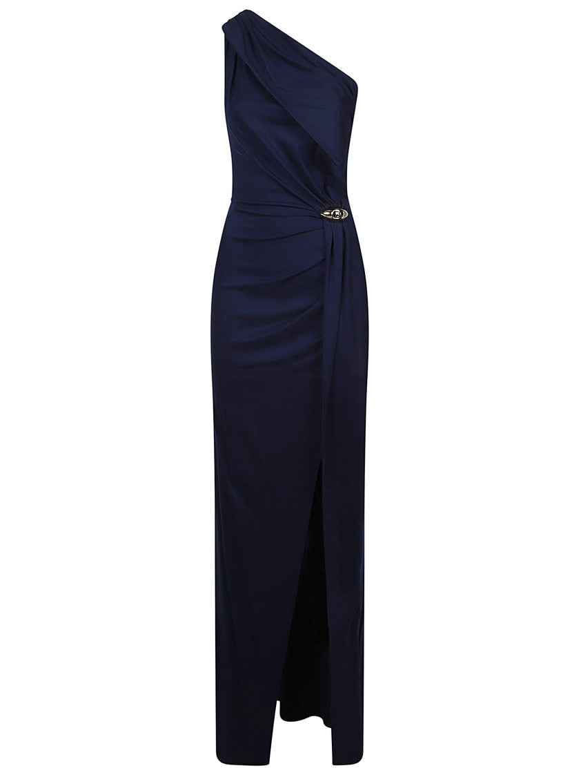 Elisabetta Franchi Red Carpet Evening Viscose Dress