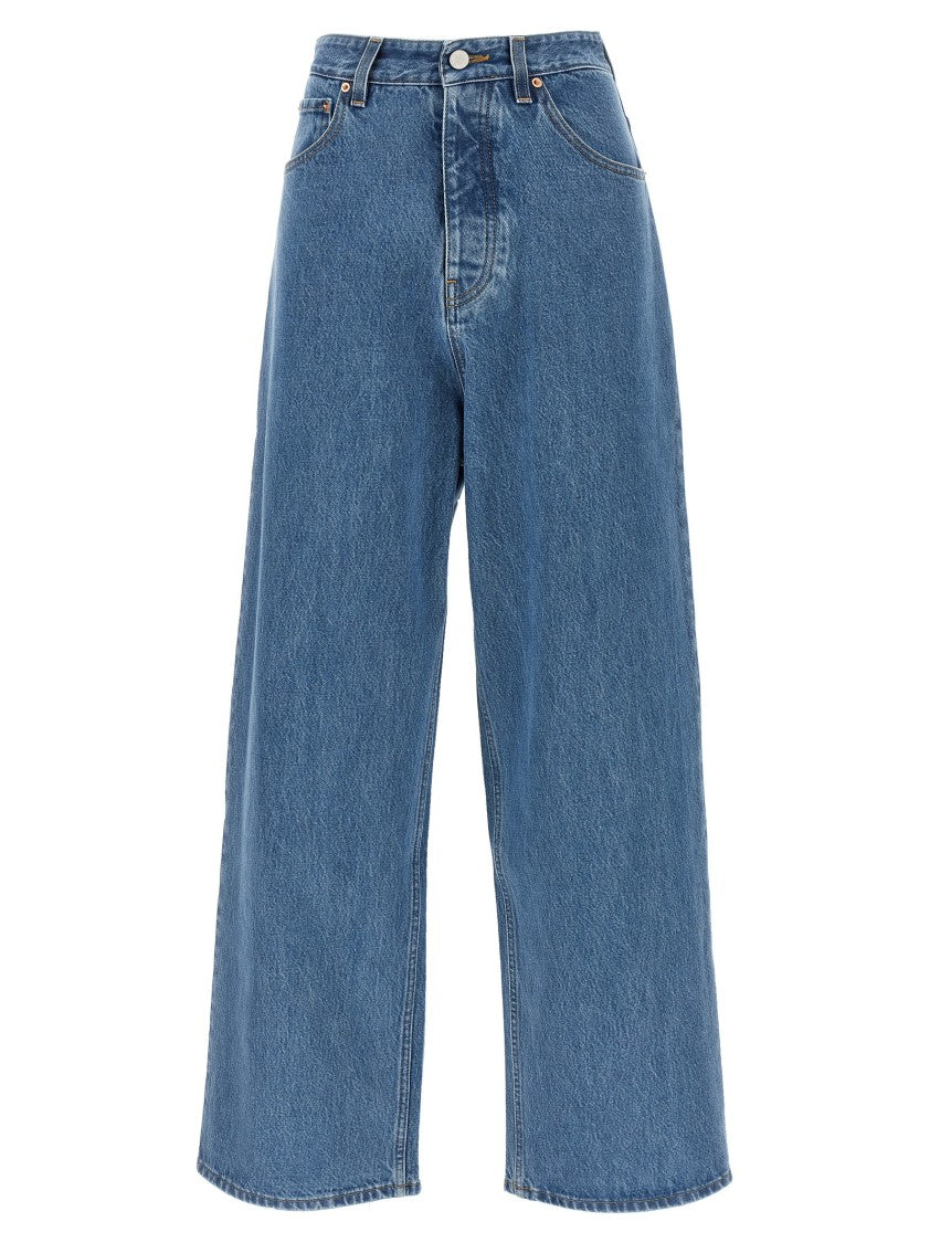 Vetements High-Waisted Denim Jeans With Relaxed Silhouette