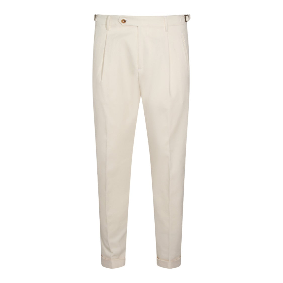 Berwich Tailored Pleated Adjustable-Waistband Pants