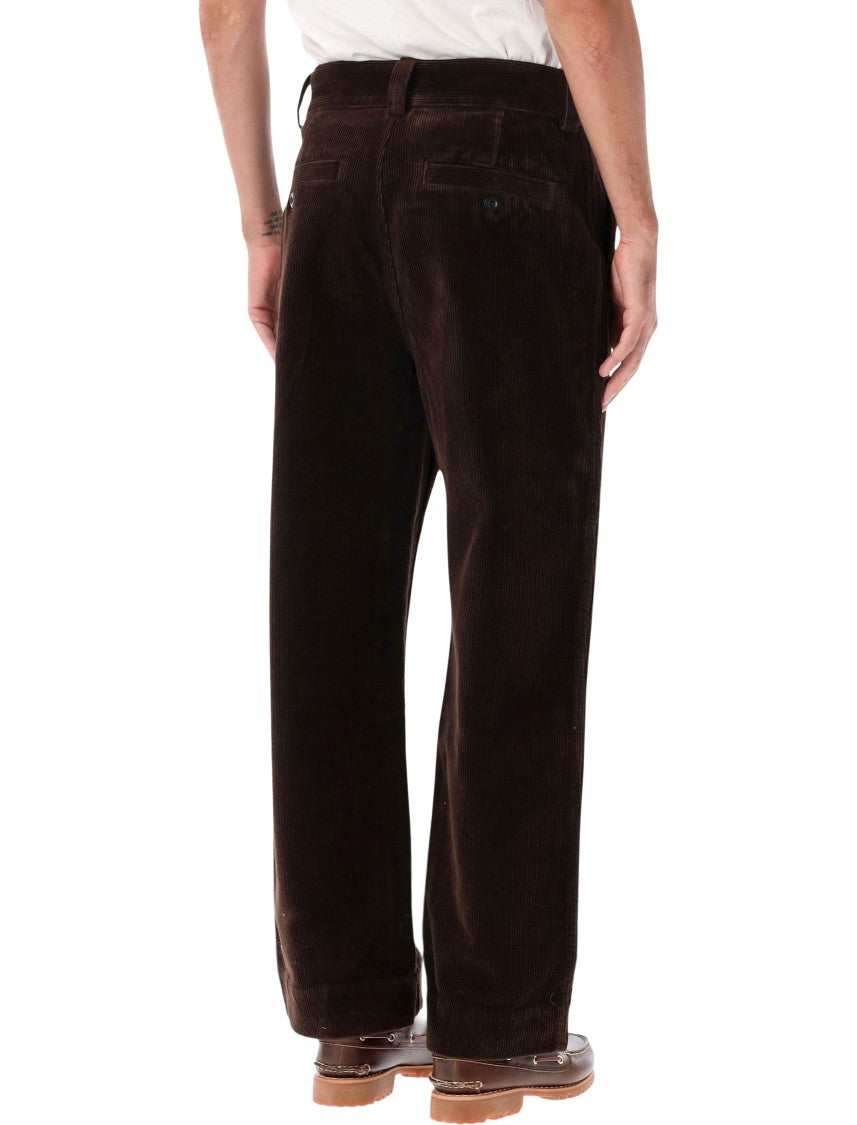 Margaret Howell Straight-Leg Corduroy Pants With Essential Workwear Aesthetic