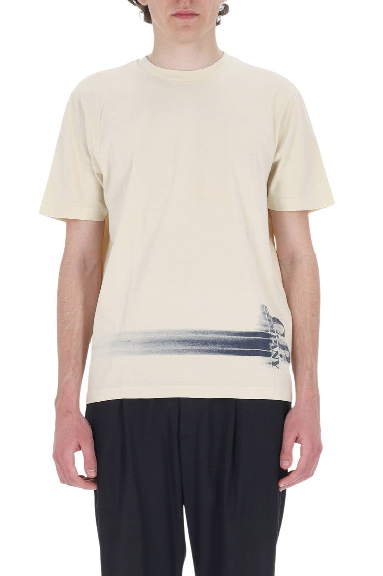 C.P. Company Cream 24/1 Cotton Jersey T-Shirt