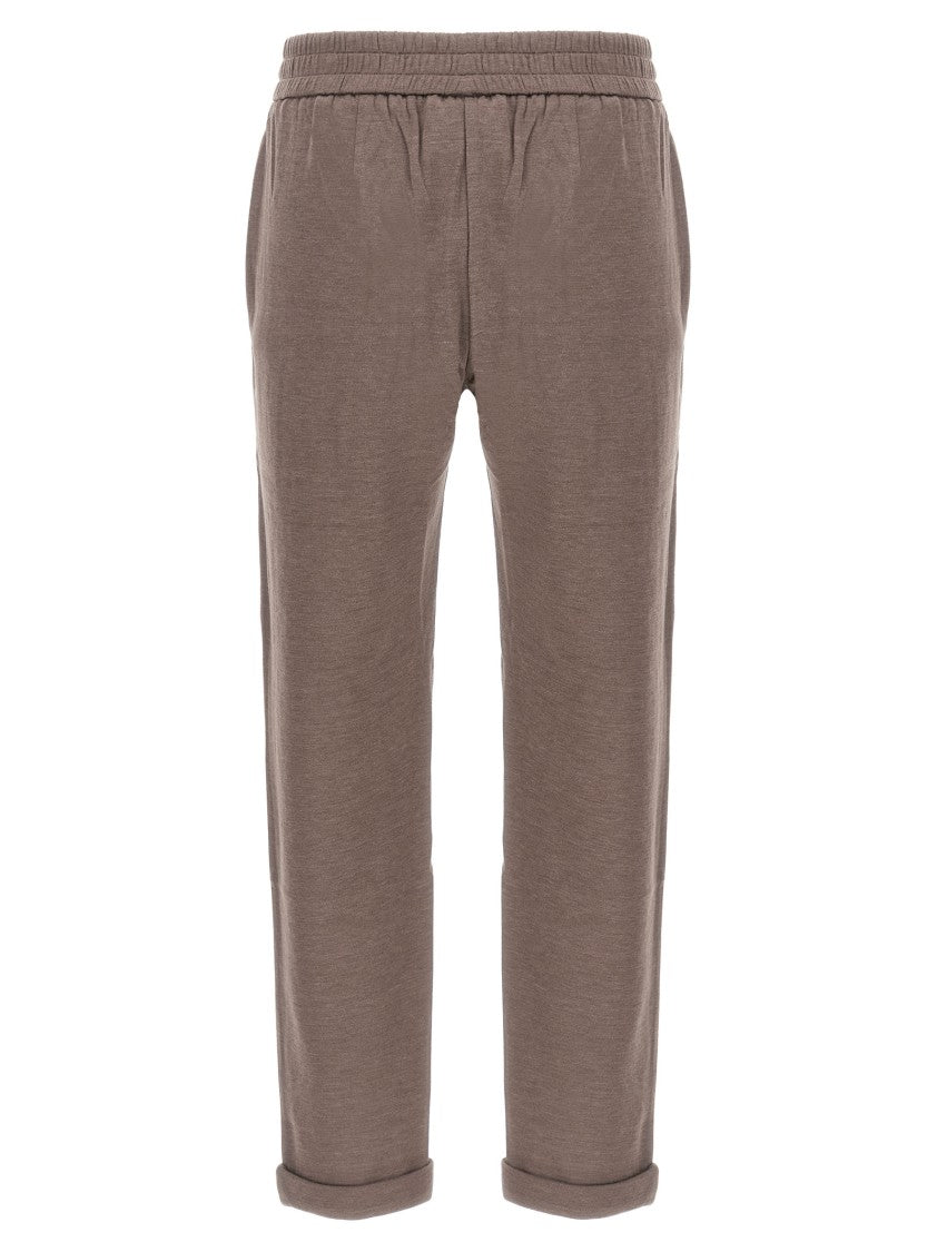 Brunello Cucinelli 'Shiny Pocket Detail' Joggers