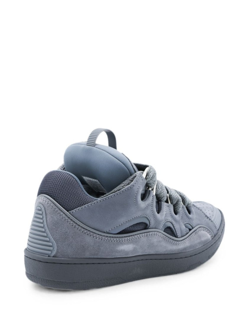 Lanvin Low-Profile Sneakers With Padded Collar