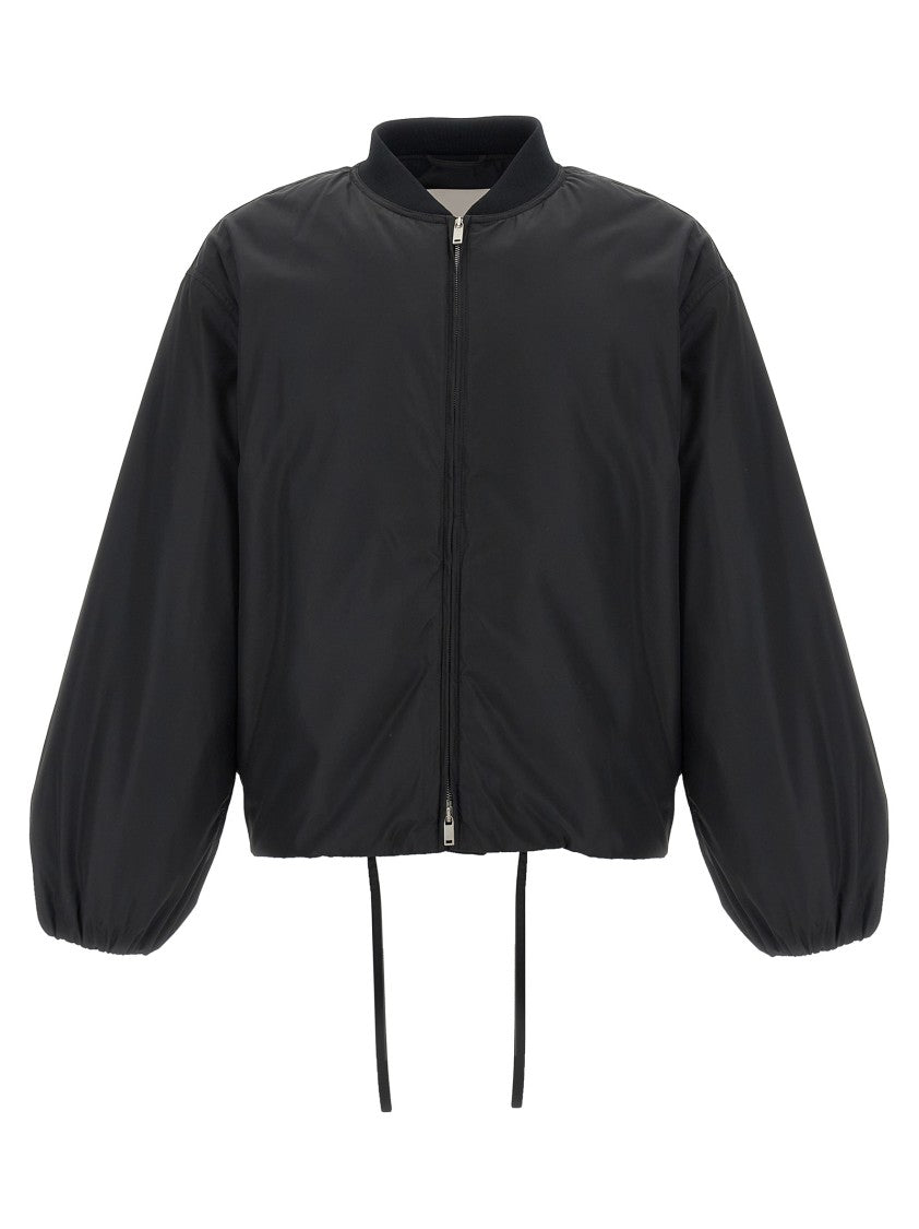 Jil Sander Quilted Black Blouson