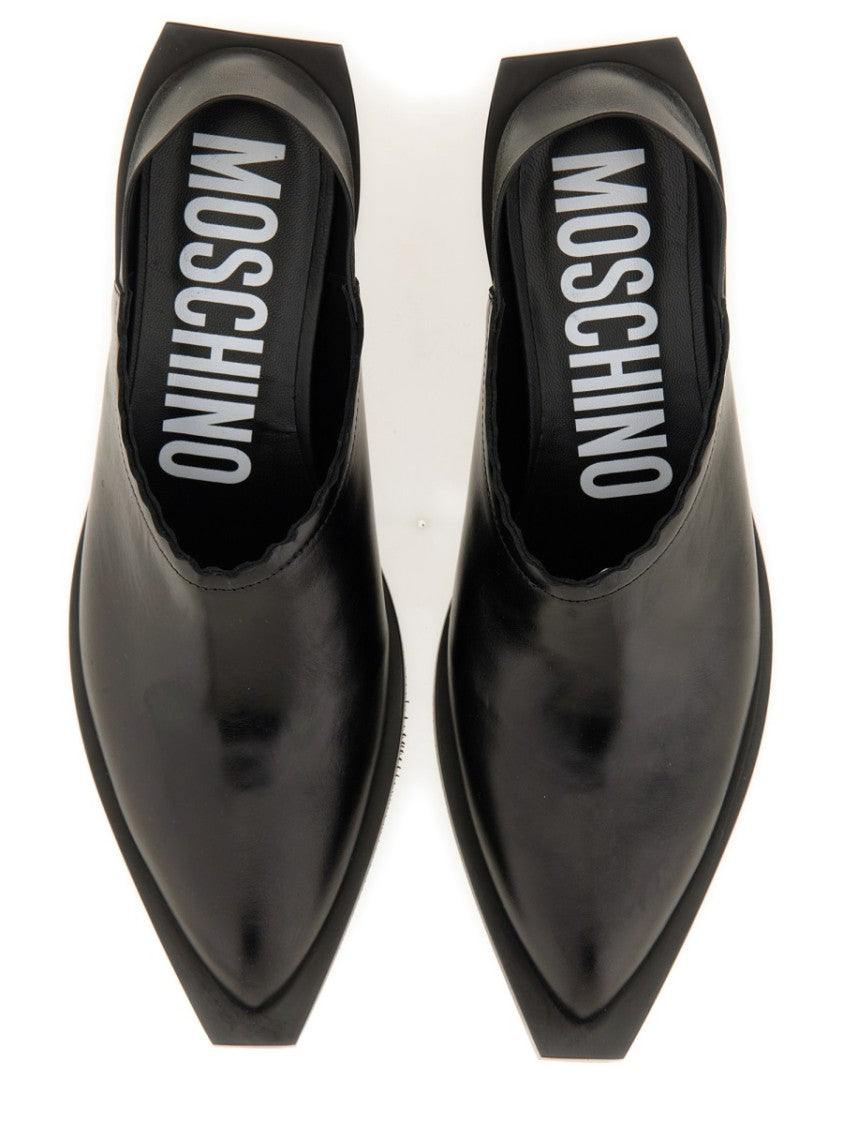 Moschino Shootie Cuban Heel