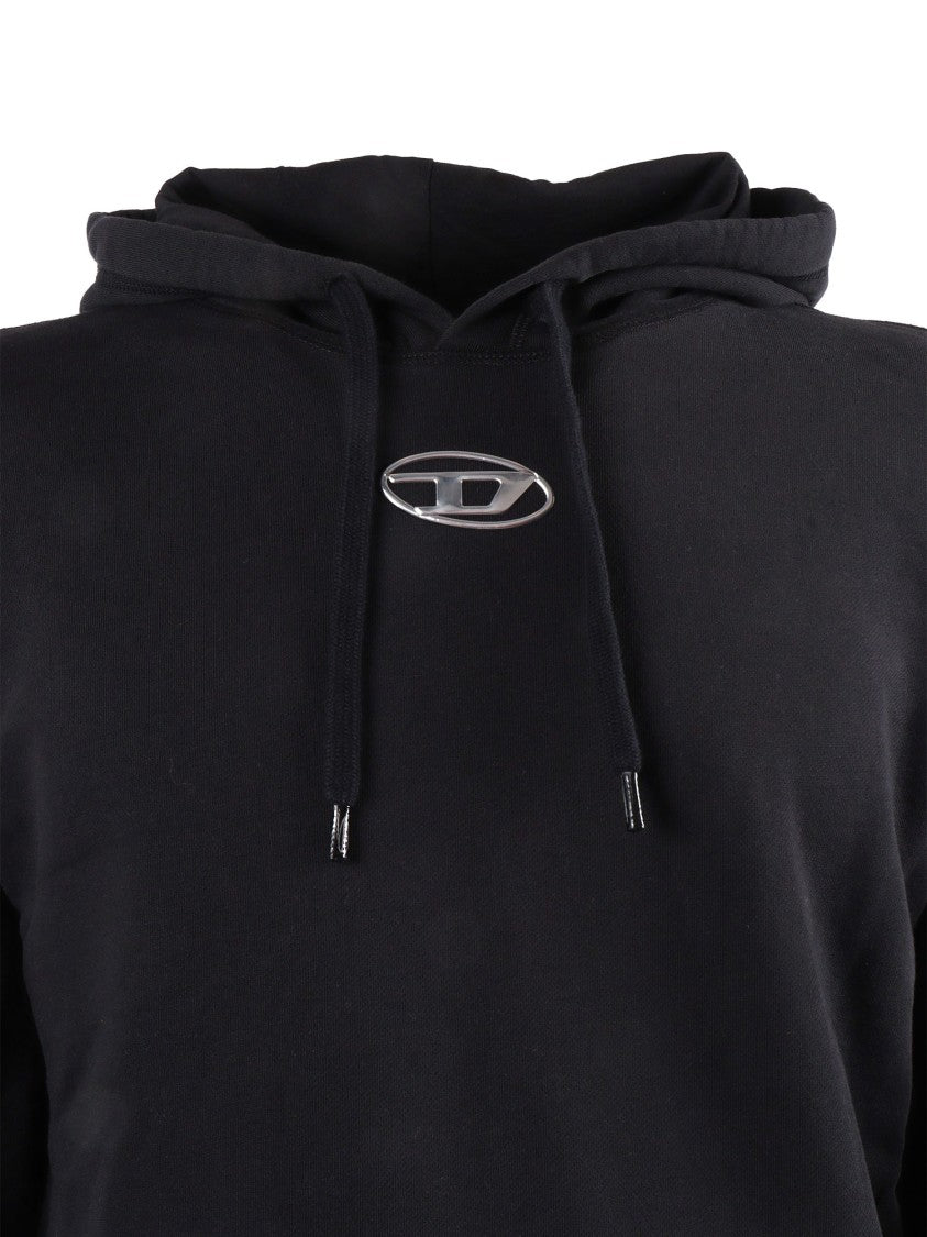 Diesel Black S-Norm Hood Iod Hoodie