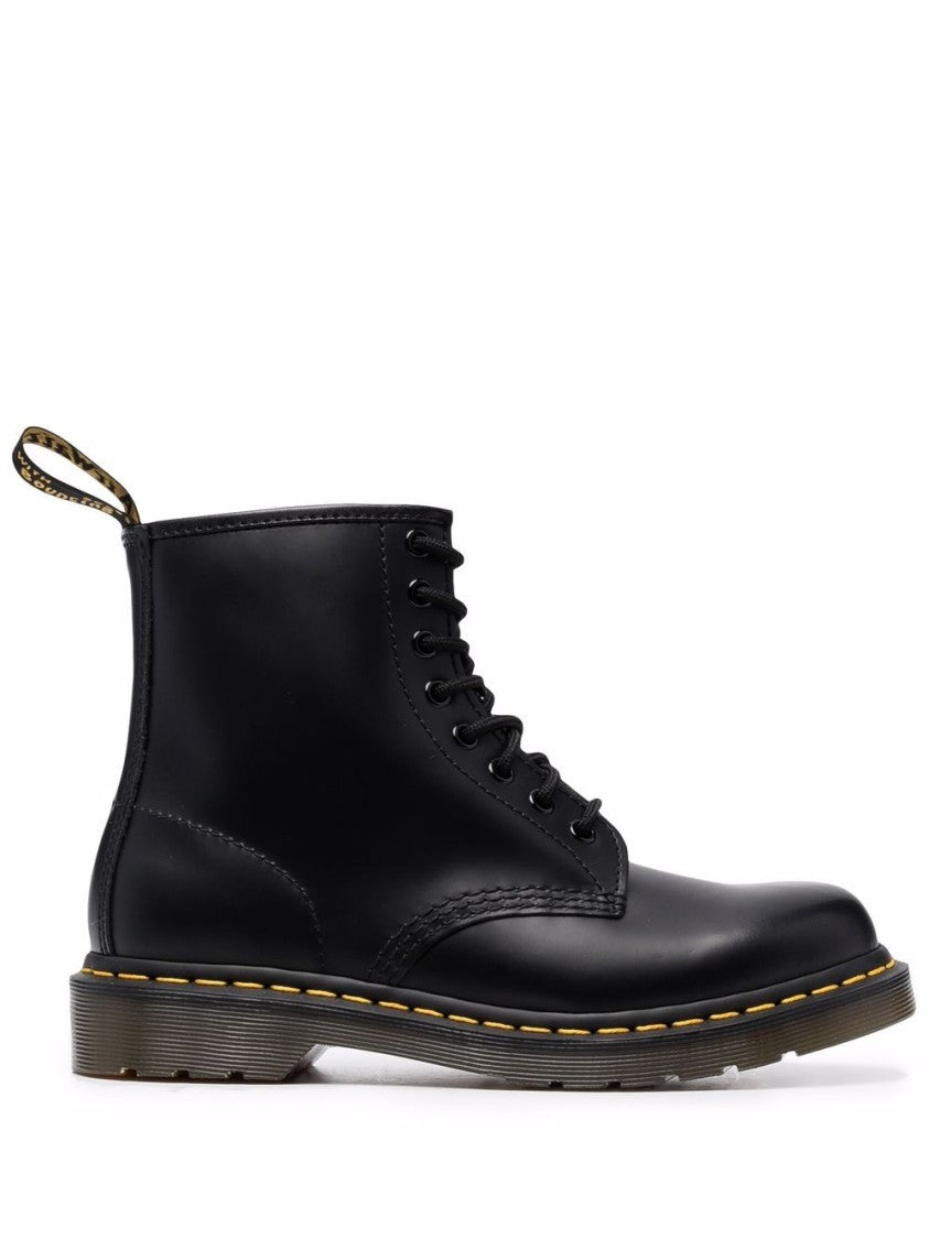 Dr. Martens Black Leather Ankle Boots