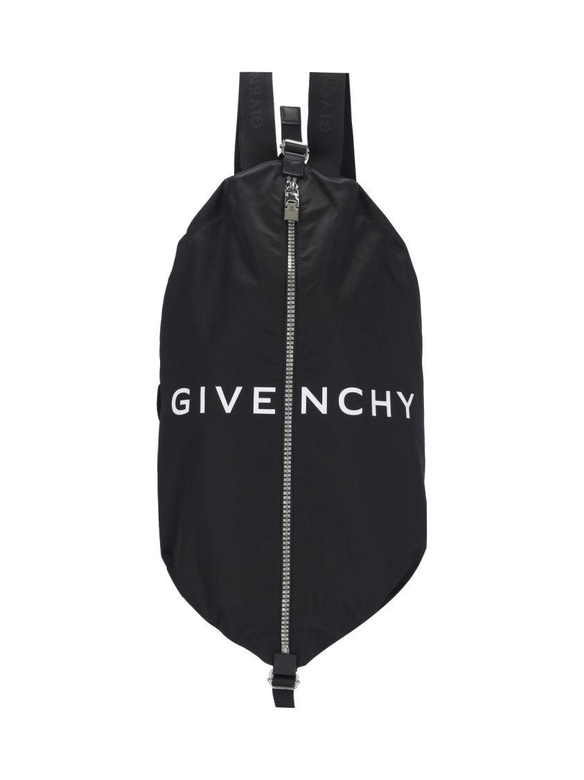 Givenchy "G-Zip" Logo Backpack Black