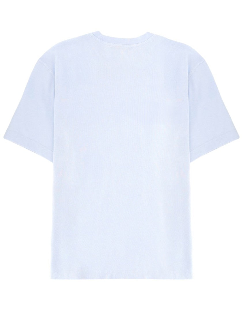 Jacquemus Crew Neck Patch Text Detail T-Shirt