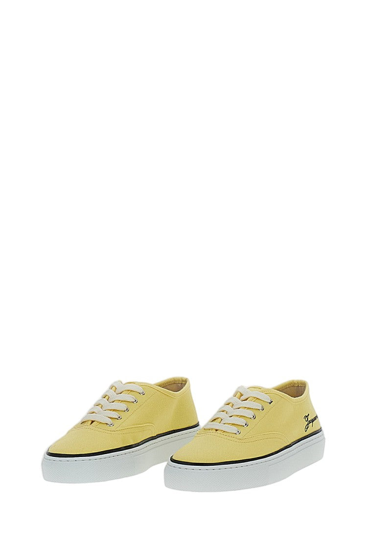 Jacquemus Yellow Le Féfé Canvas Sneakers