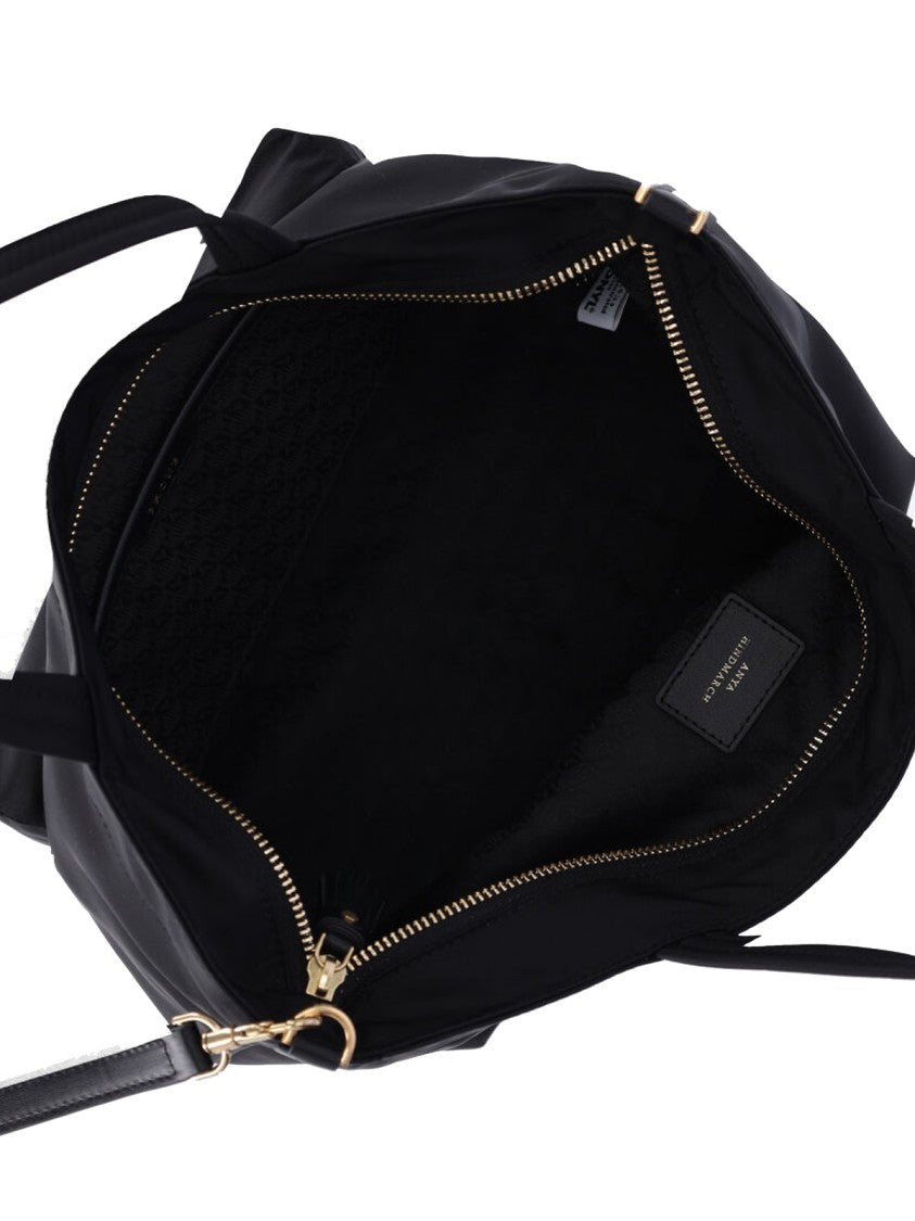 Anya Hindmarch Mini Tote Bag With Eye Patch Logo