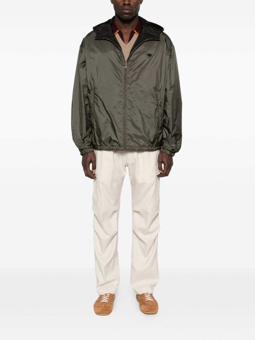 Tom Ford White Cargo Pleated Straight-Leg Pants