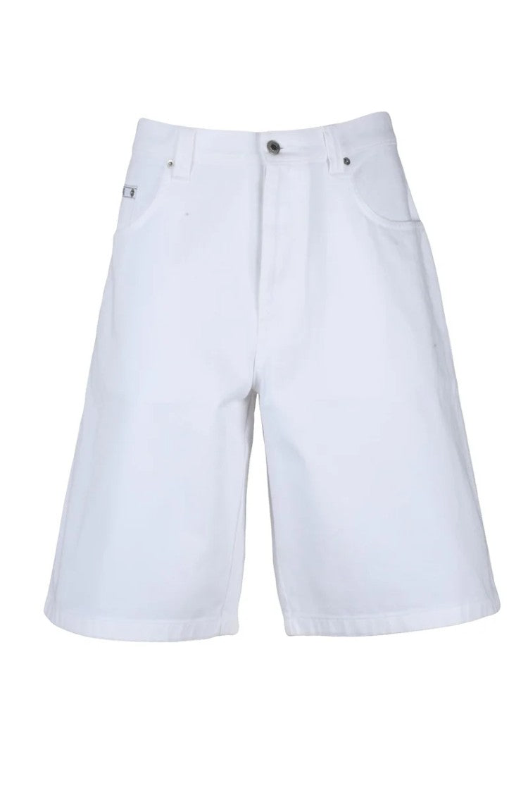 Moschino Couture Cotton Shorts - White