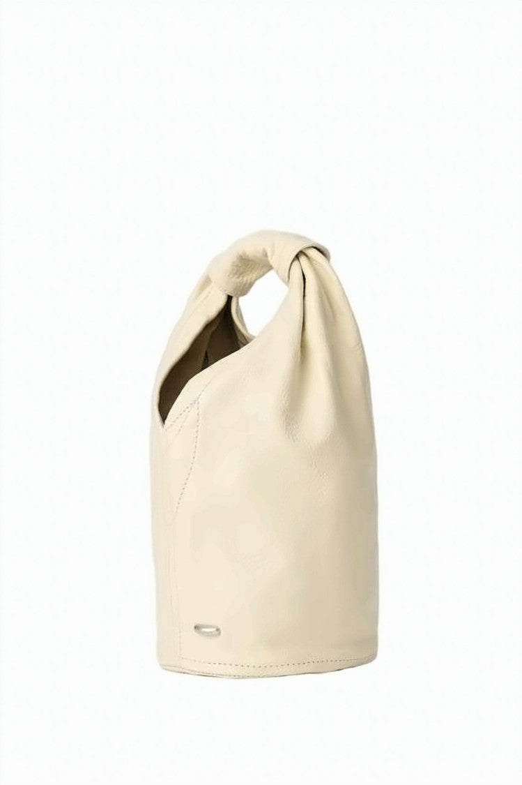Our Legacy Cylindrical Soft Tote Bag In Smooth Cowhide Leather