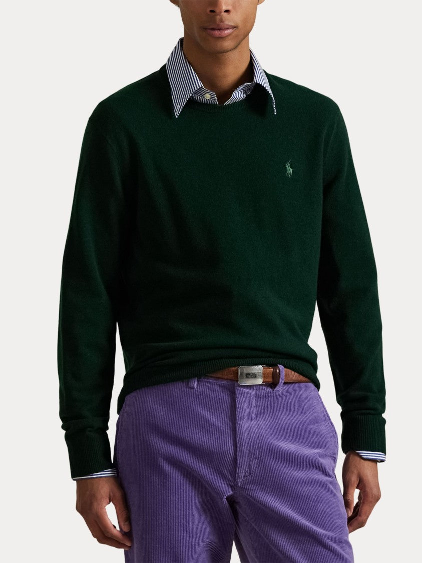 Polo Ralph Lauren Forest Green Embroidered Sweatshirt