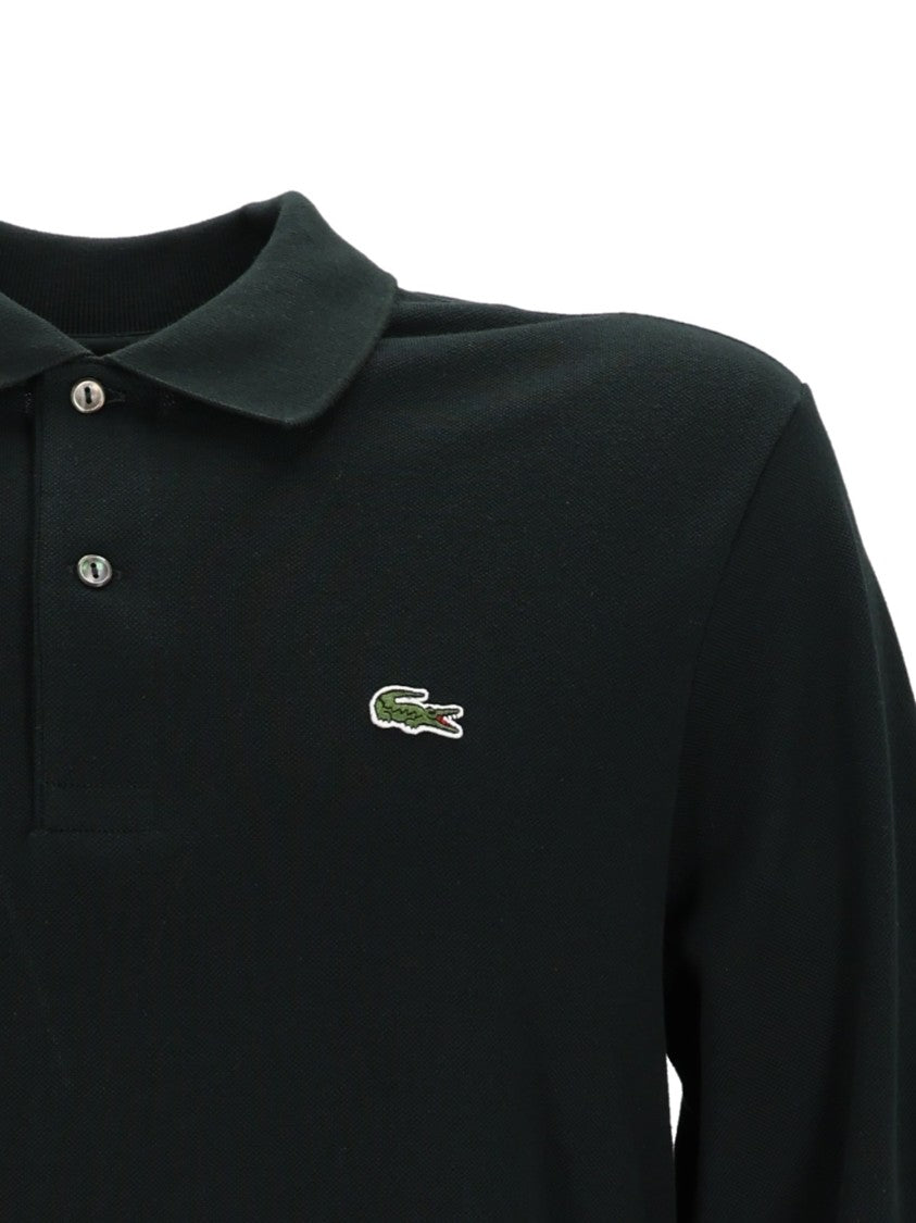 Lacoste Black Classic Long-Sleeve Polo Shirt