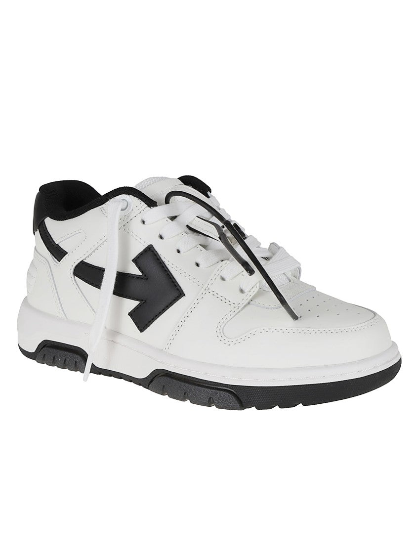Off-White Out Of Office Calf Leather Sneakers