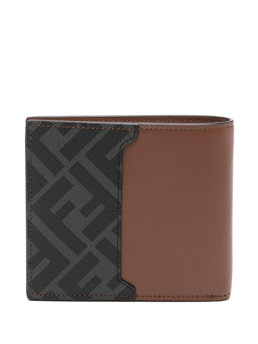 Fendi Ff Squared Bi-Fold Wallet