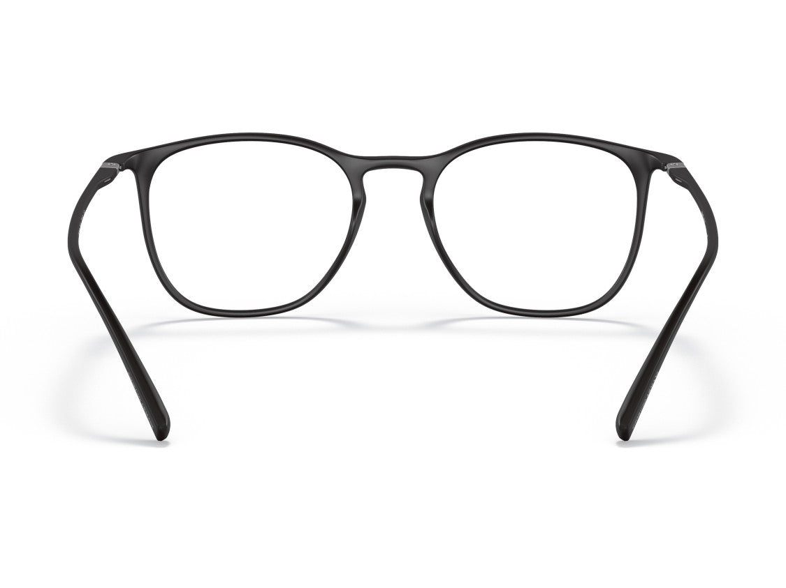 Giorgio Armani Black 0Ar7202 Matte Nylon Square Eyeglasses