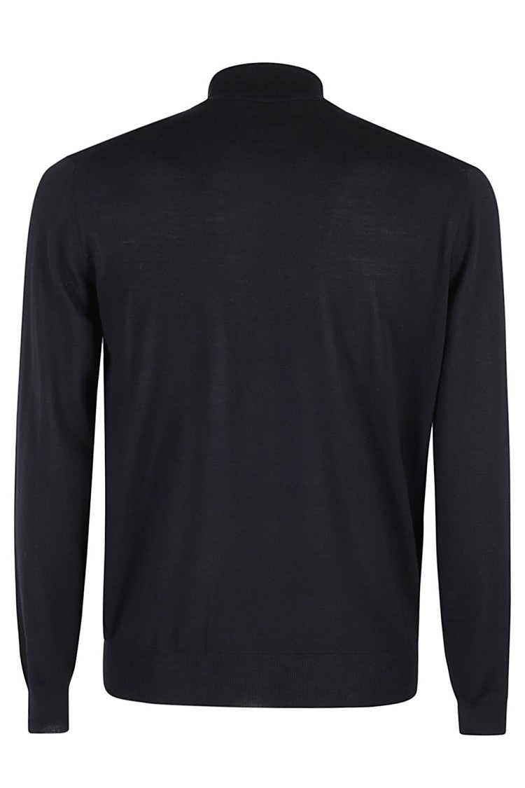 Filippo De Laurentiis High Collar Merino Wool Pullover