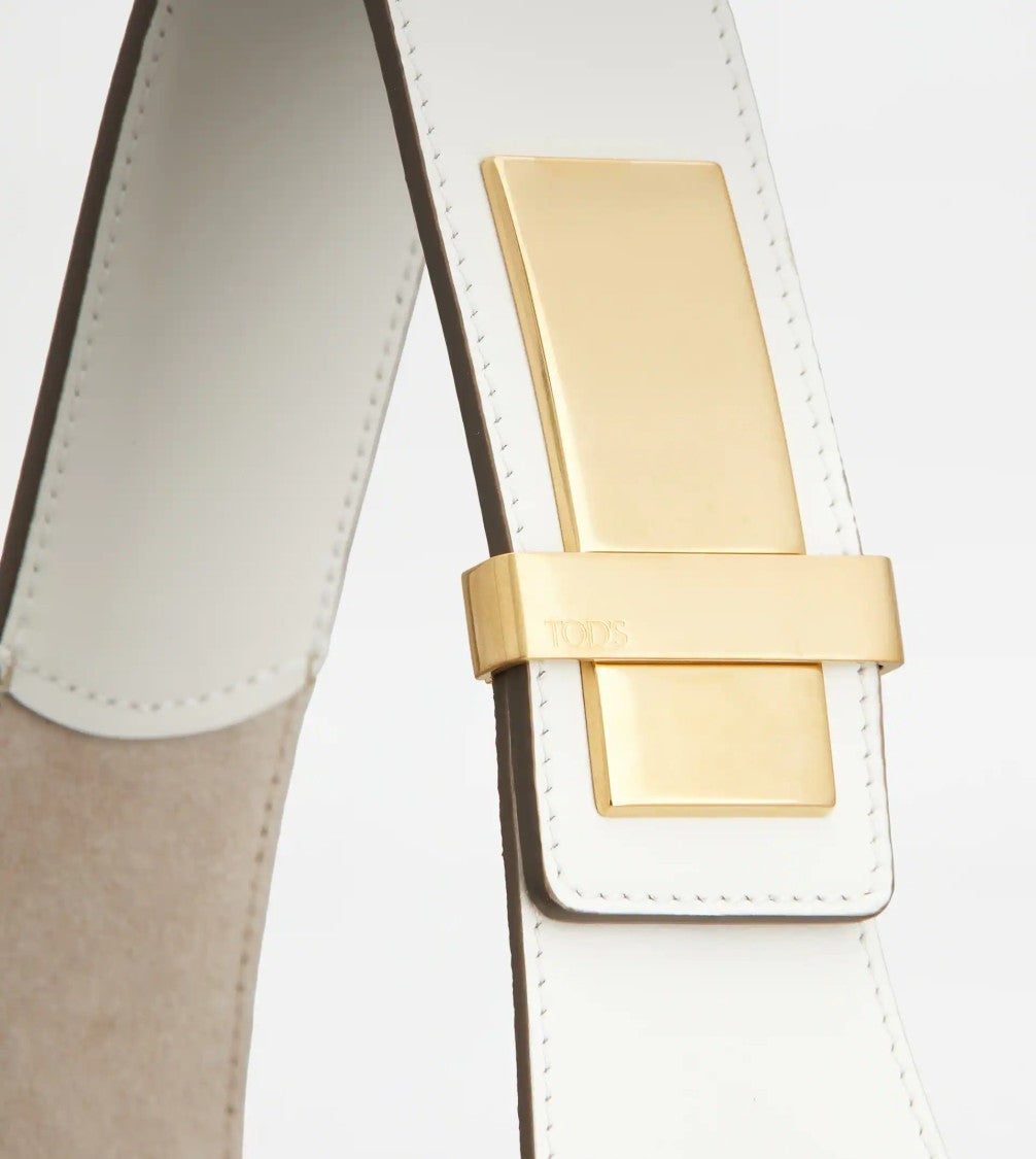 Tod's White Dbm Sacca Tote Bag