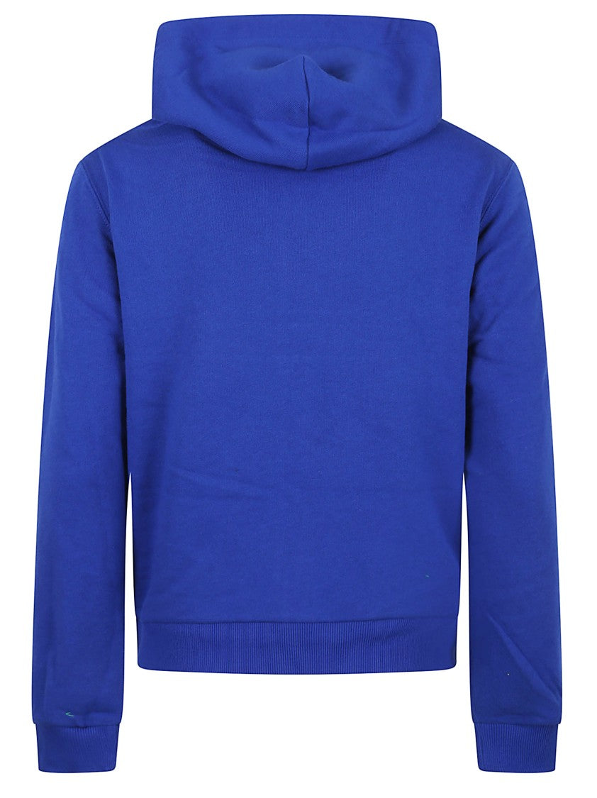 Polo Ralph Lauren Zip-Up Hooded Top In Soft Cotton Blend