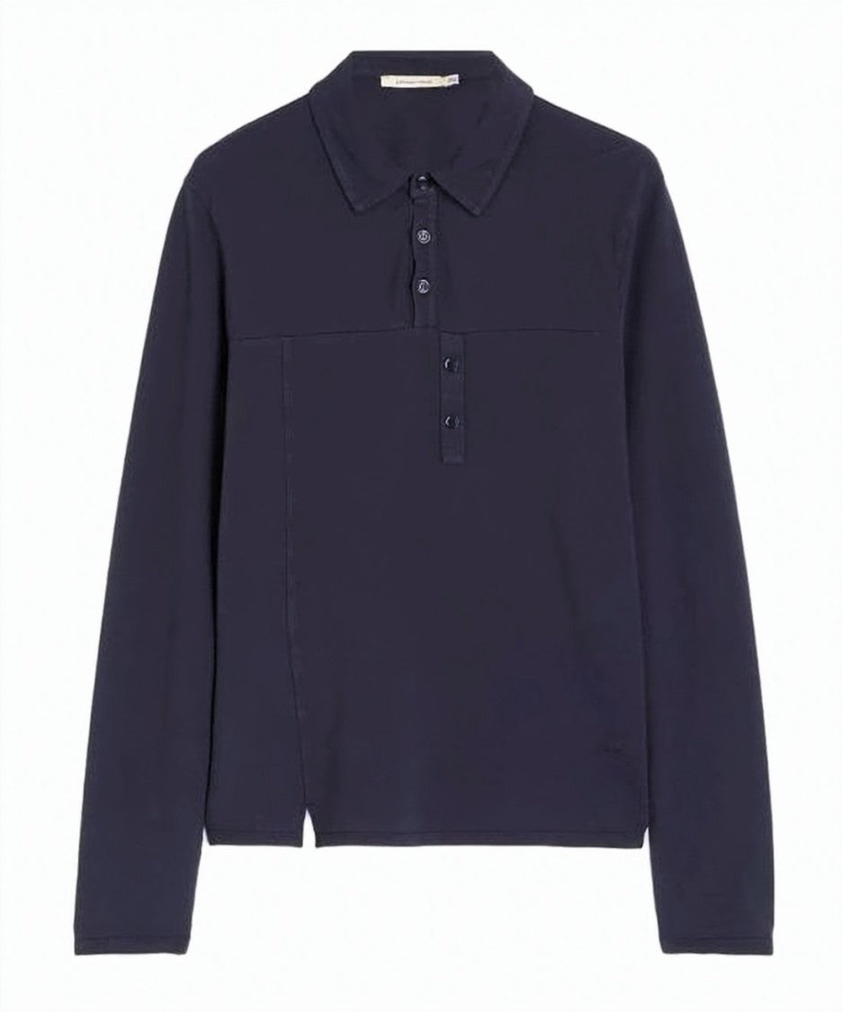 Paloma Wool Long-Sleeve Polo Shirt With Classic Collar