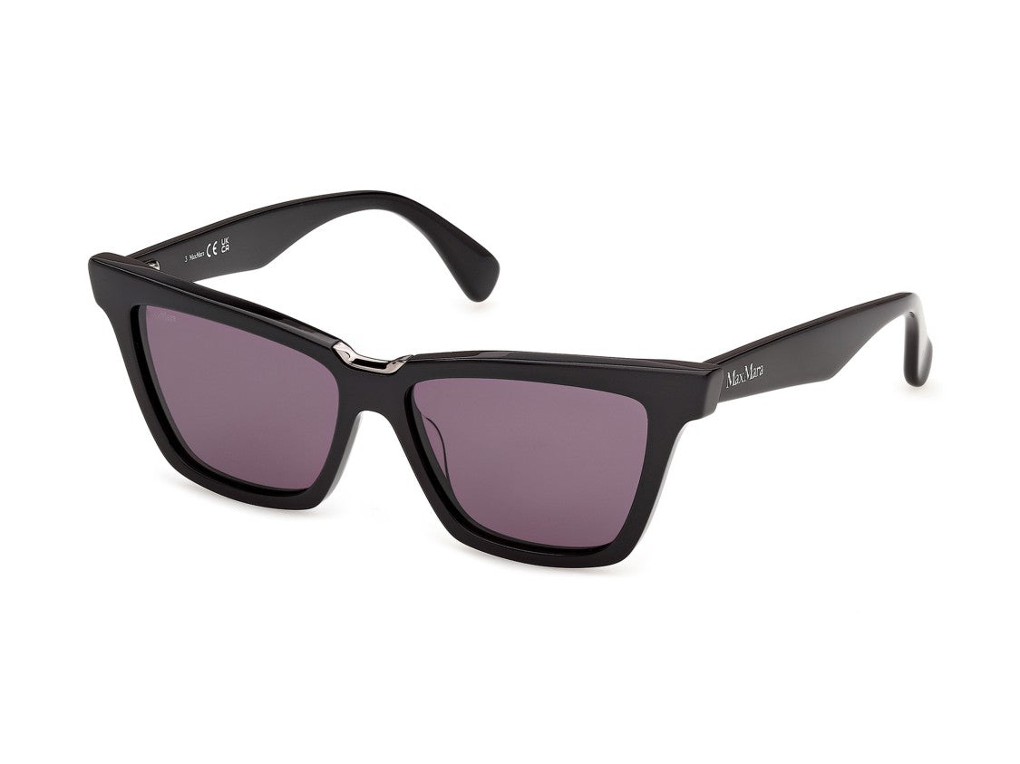 Max Mara Mm0212 Glossy Finish Oversized Square Sunglasses
