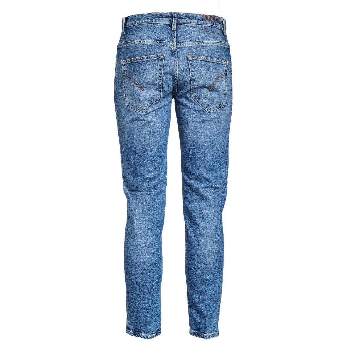 Dondup Five-Pocket Carrot Fit Jeans With Metallic Logo Detail