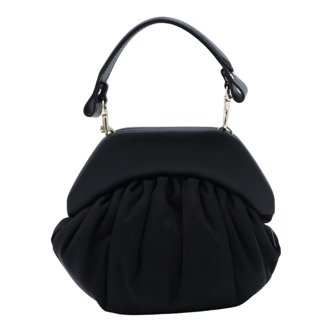 Vivienne Westwood Structured Black Bag With Top Handle