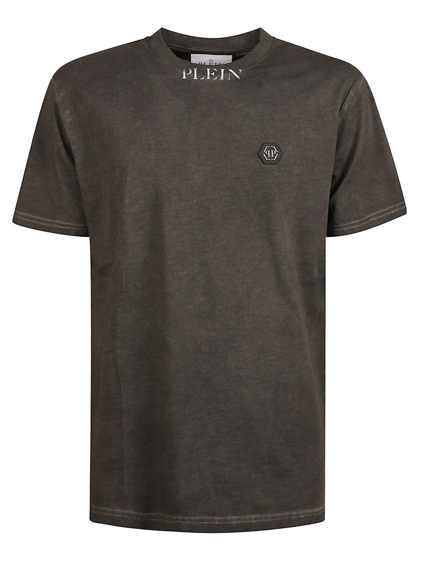 Philipp Plein Classic Crew Neck T-Shirt In Soft Cotton