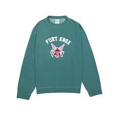 Wild Donkey Long-Sleeved Graphic Sweatshirt With Crew Neckline