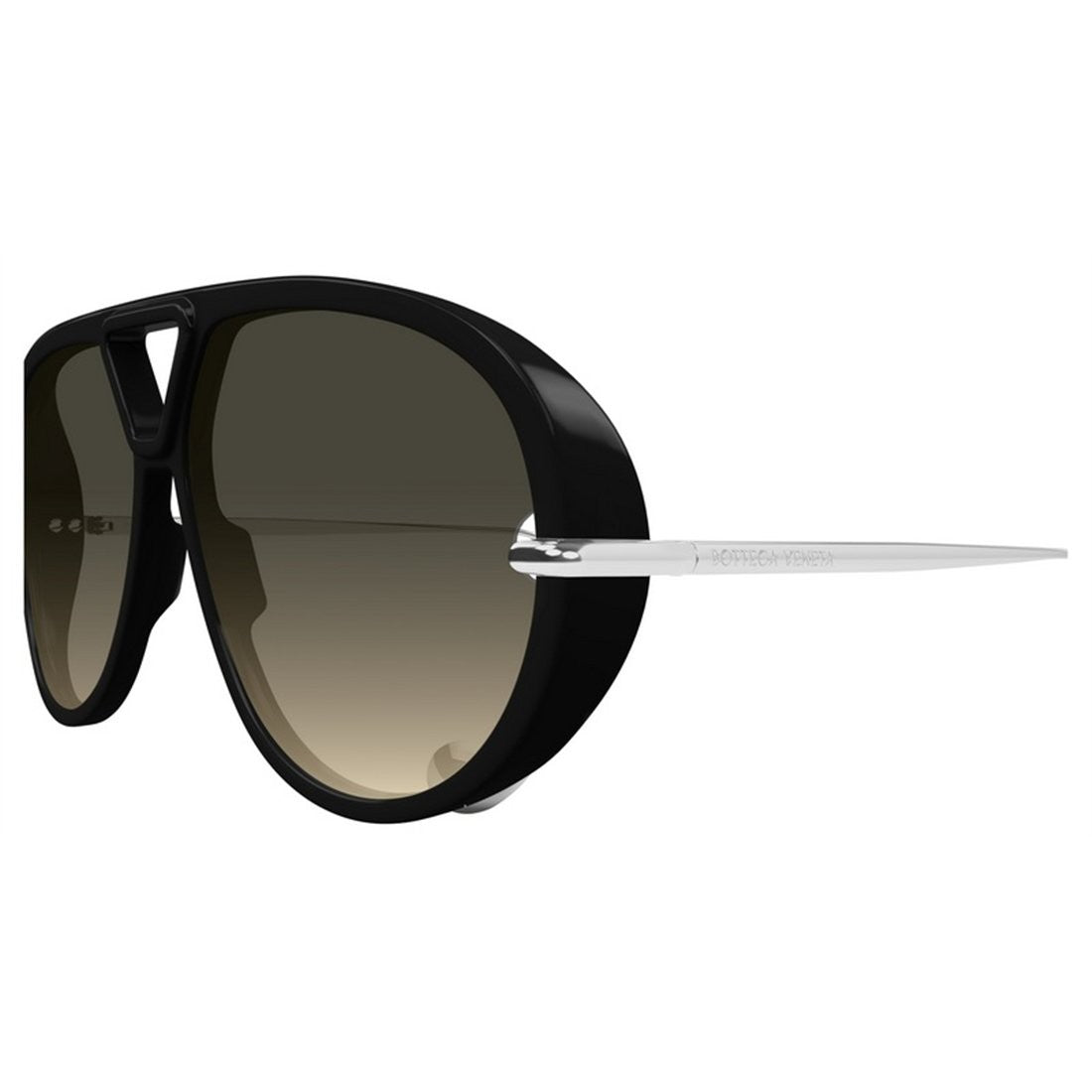 Bottega Veneta Sunglasses Bv1273s 010 Black Silver Brown 63/12/180