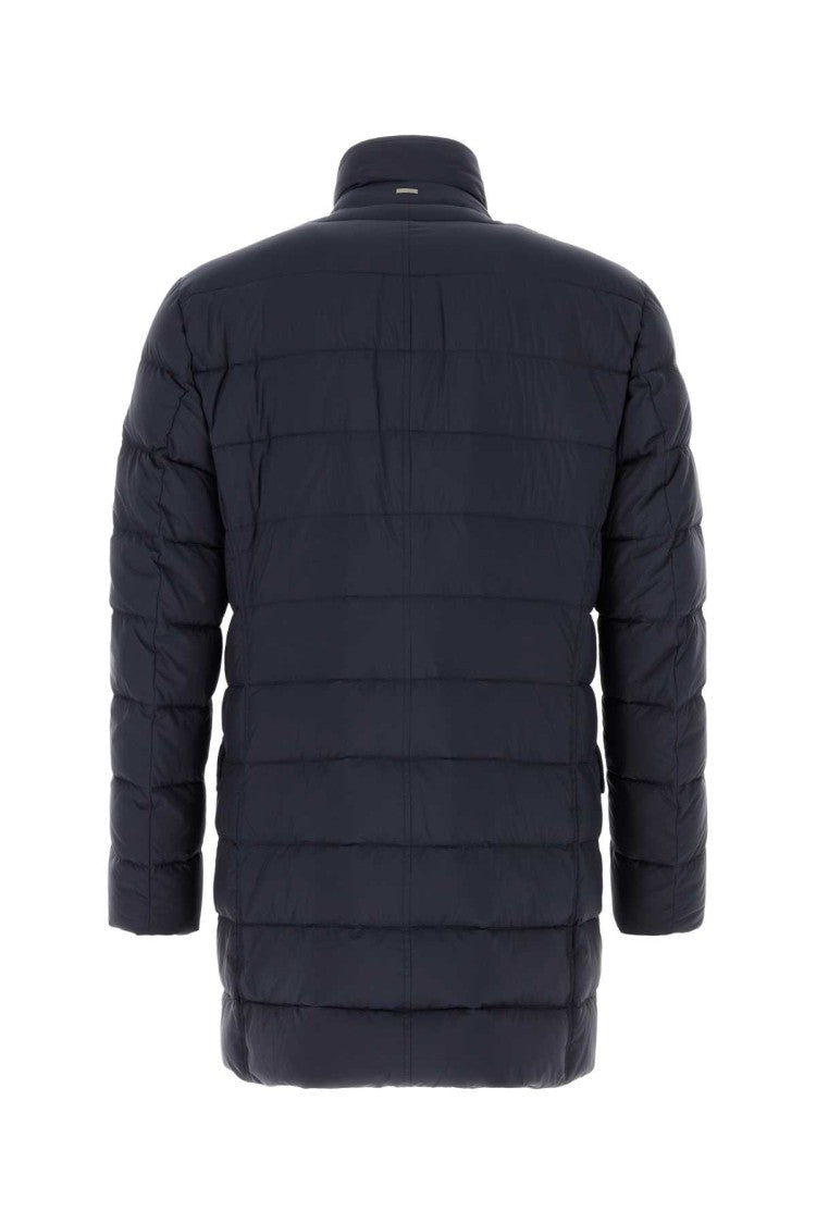 Herno Navy Blue Nylon Padded Jacket