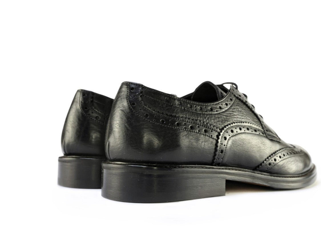 Ton Gout Derby Priston With Textured Buffalo Leather