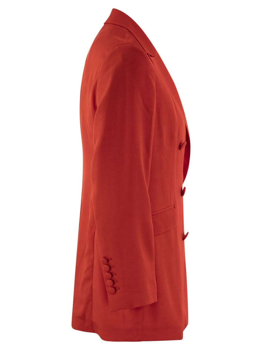 Saulina Anita - Viscose Double-Breasted Blazer