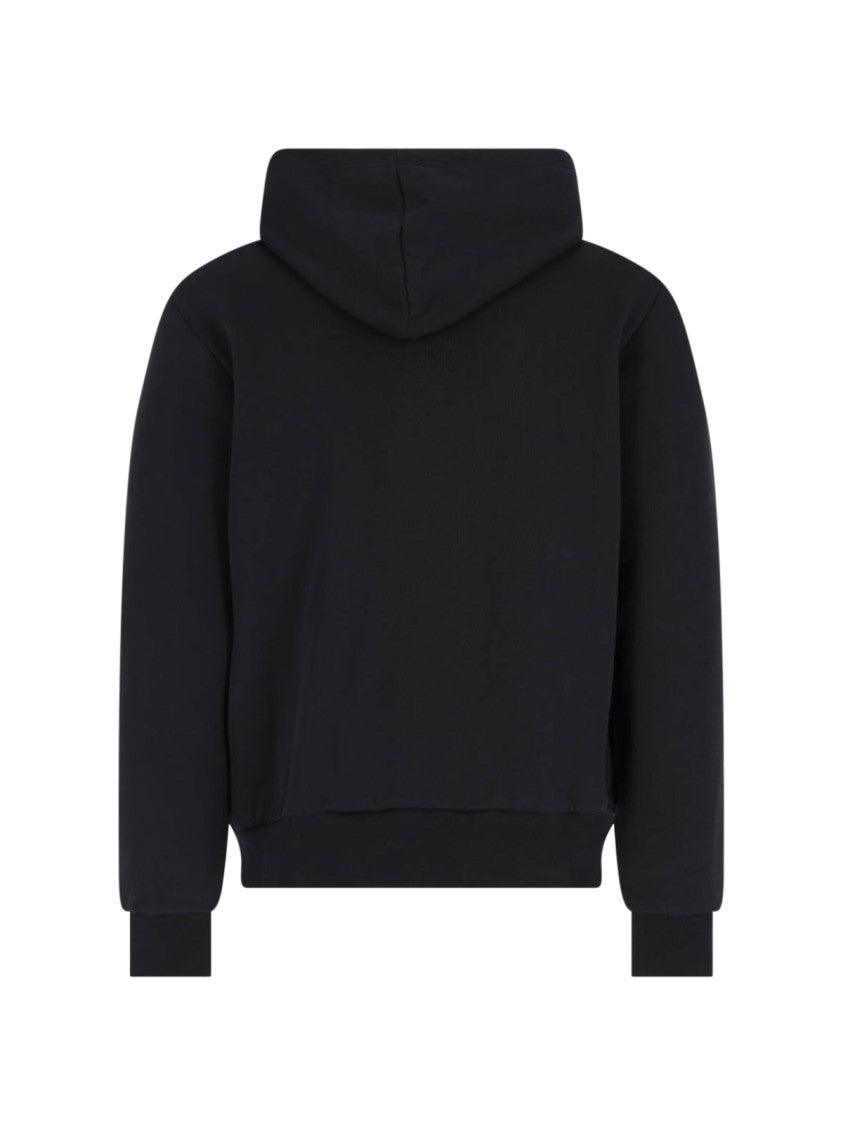 A.P.C. Logo Hoodie – Black