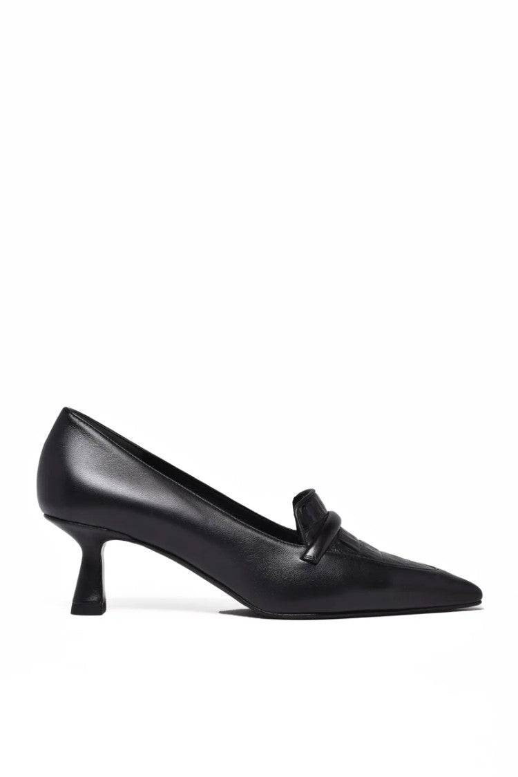 Lella Baldi Pointed Toe Pumps With Sculpted Heel