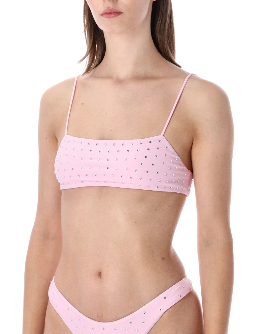 Swim By Di Crystal Bikini Pink Embellished Bikini