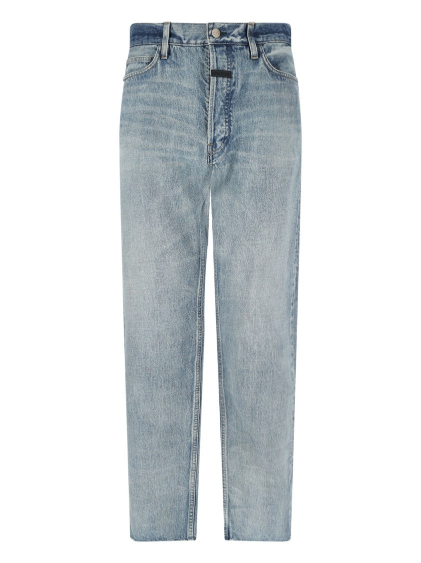 Fear Of God Straight Jeans – Light Blue