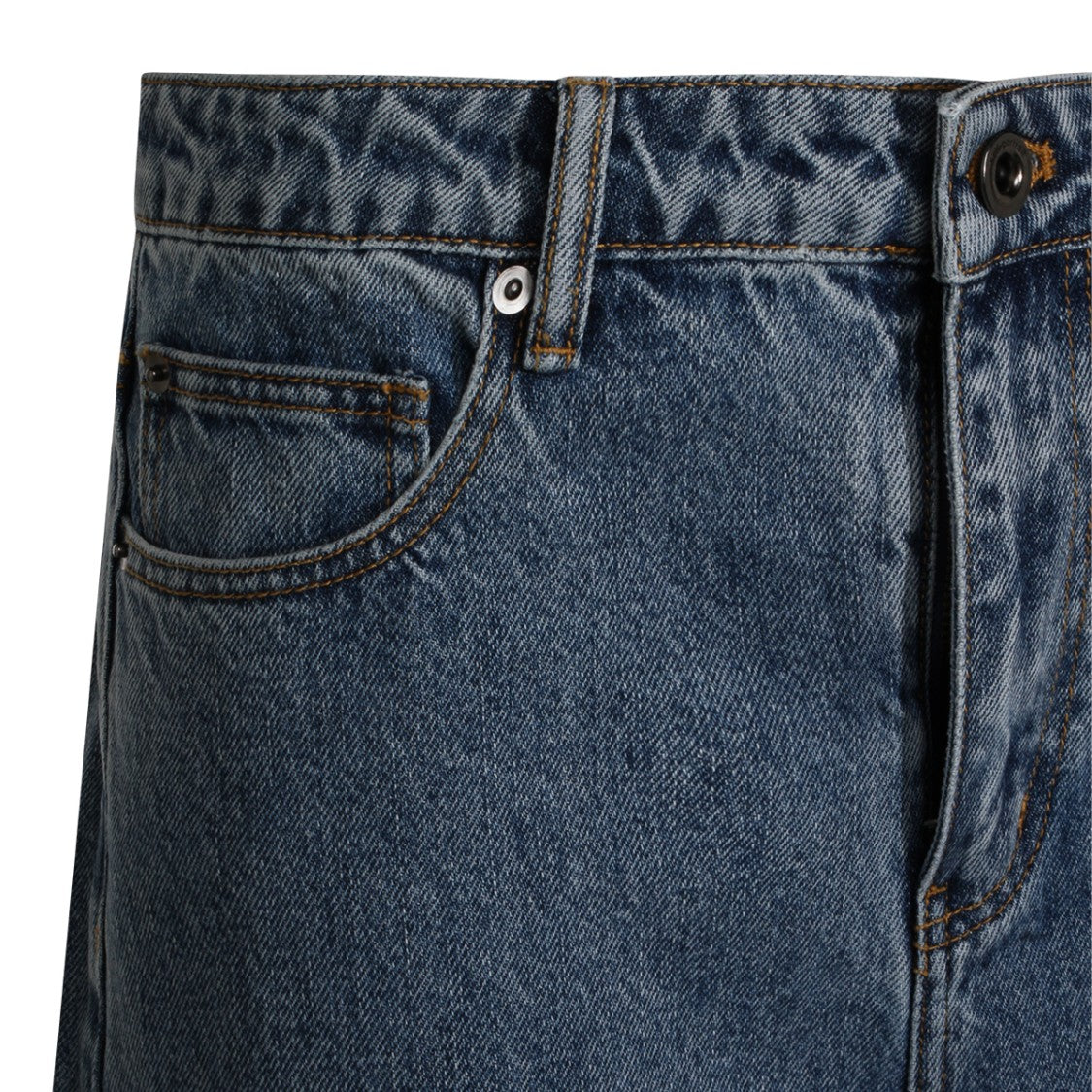 Self-Portrait Blue Cotton Jeans