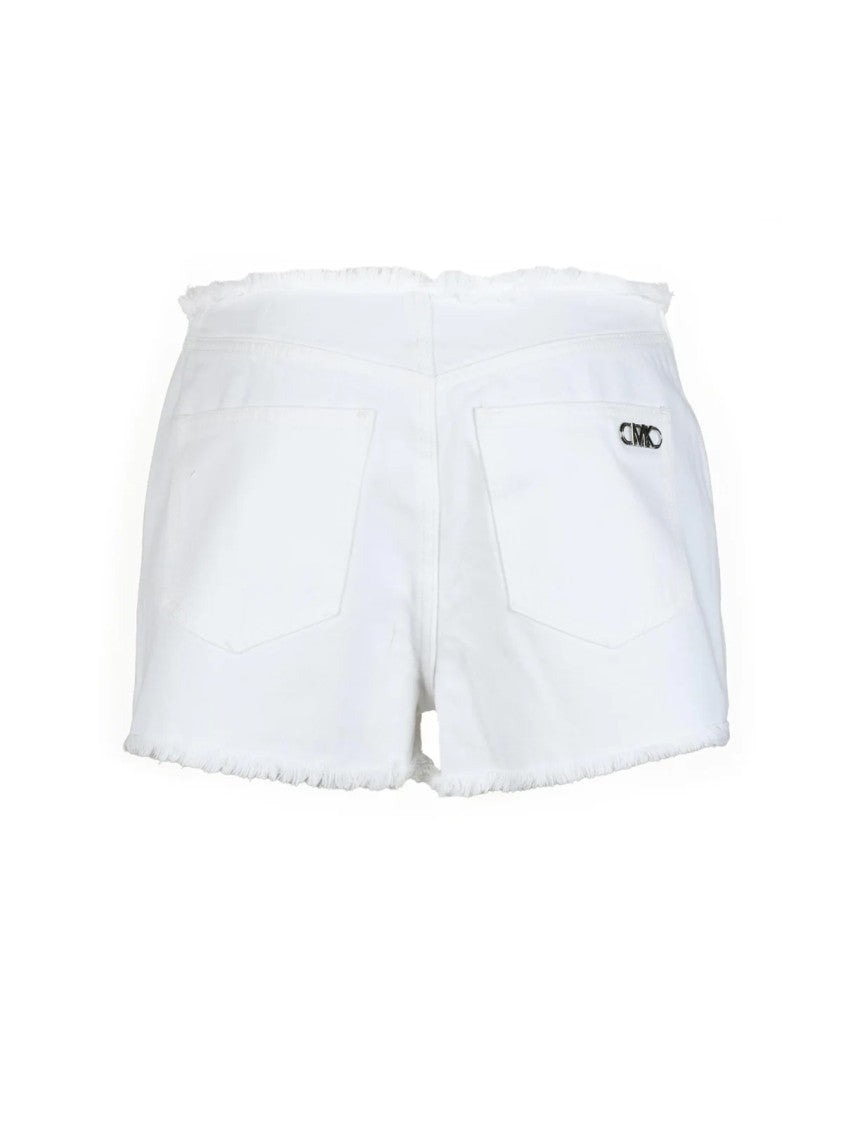 Michael Kors White Cotton Shorts