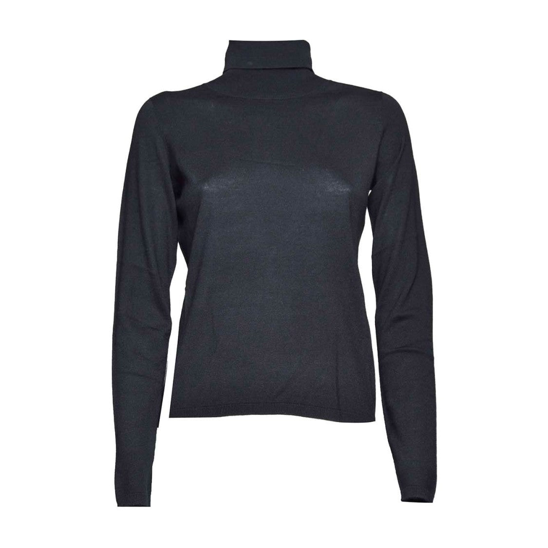 Max Mara Adda Cashmere Turtleneck In Black