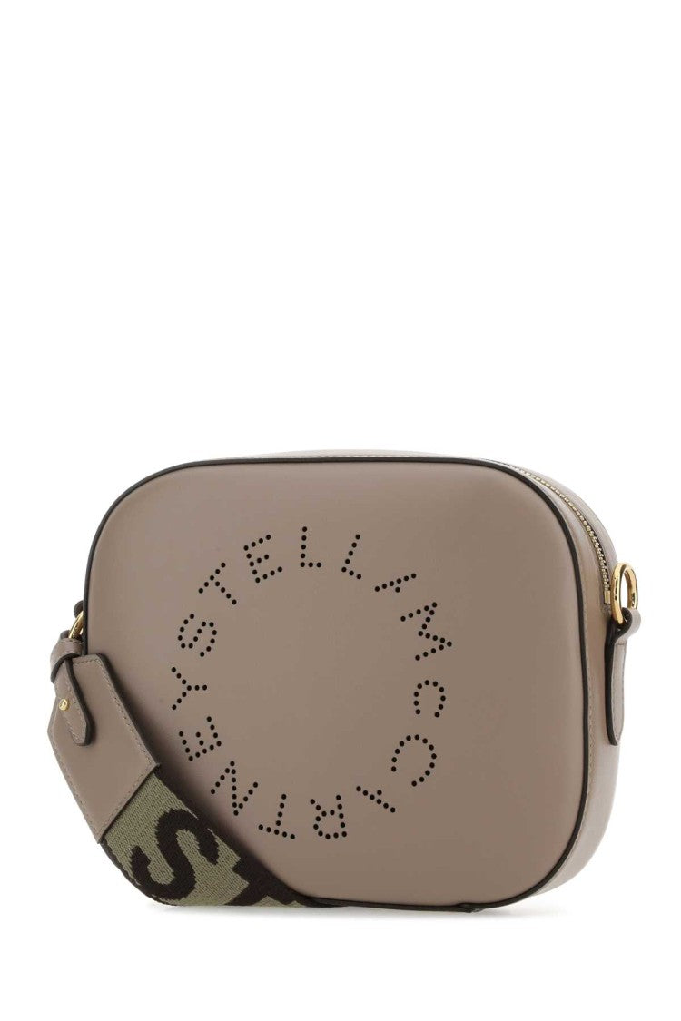 Stella Mccartney Dove Grey Alter Mat Mini Logo Crossbody Bag