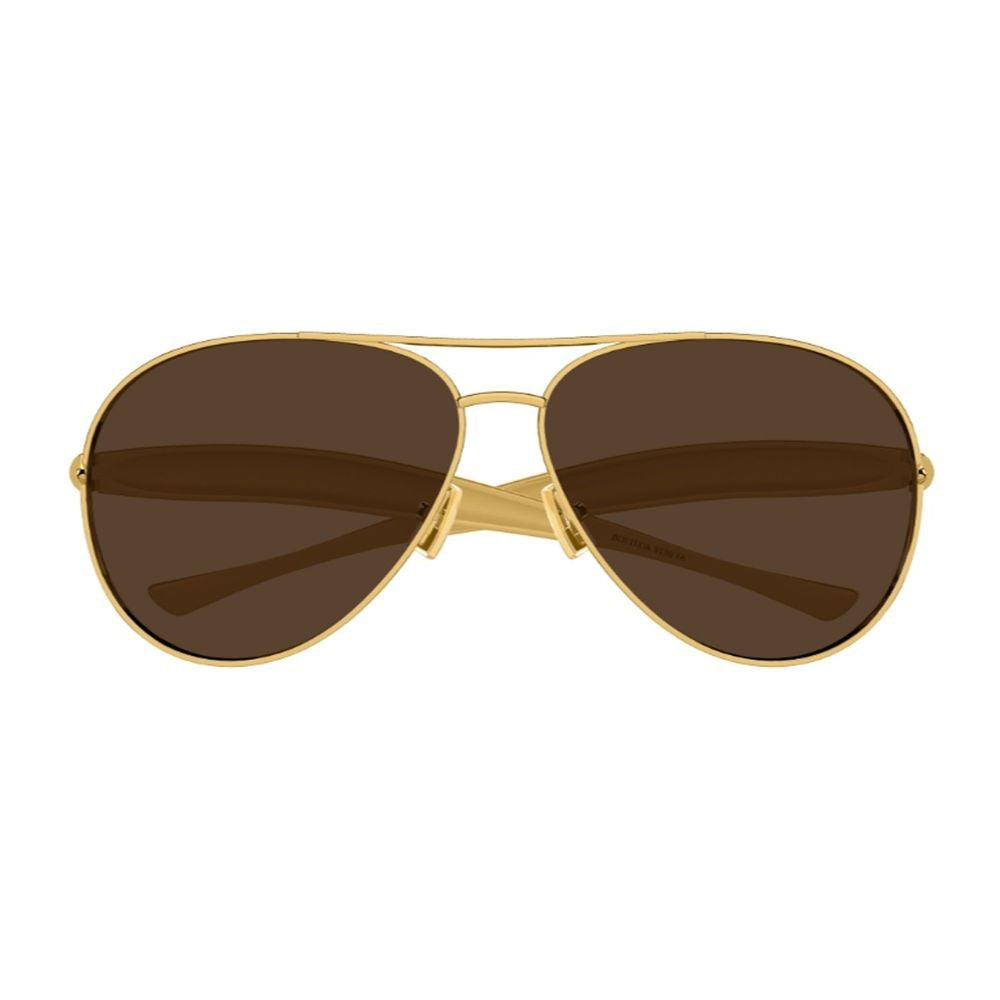 Bottega Veneta Bv1305s Unapologetic Line Pilot Sunglasses