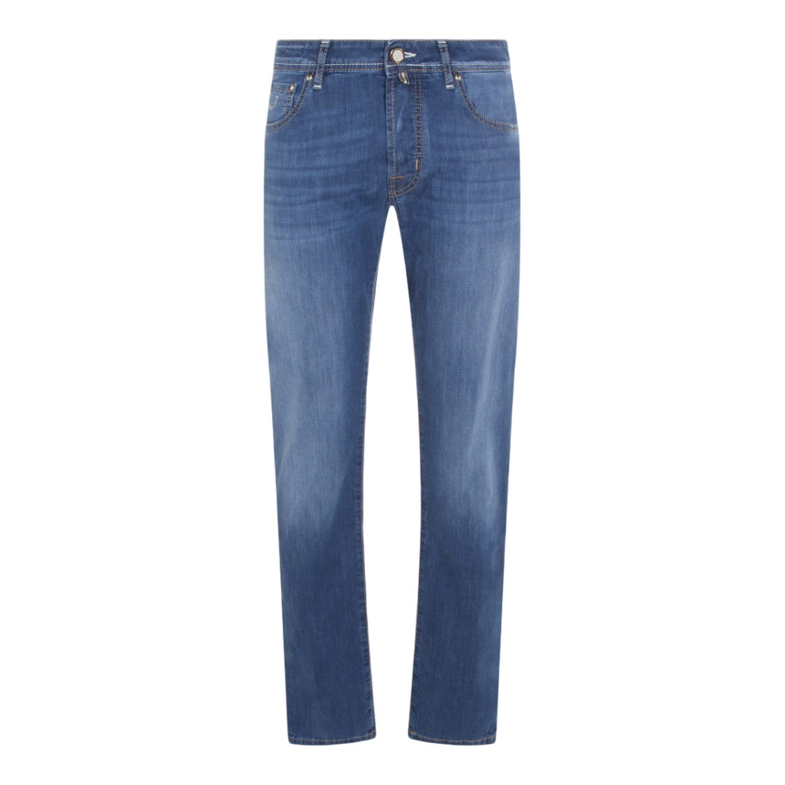 Jacob Cohen Straight-Legged Denim Jeans With Five-Pocket Design