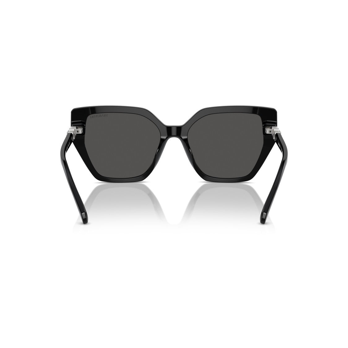 Swarovski 0Sk6016 Oversized Square Frame Sunglasses With Crystal Accents