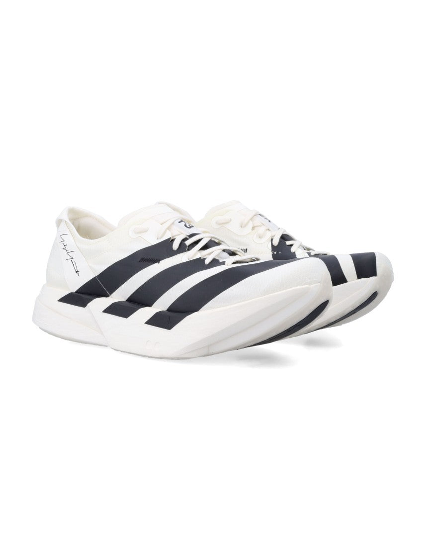 Y-3 Adios Pro 4 White Sneakers